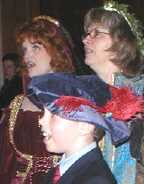 boy in singer's hat