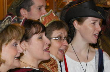 Small group singing